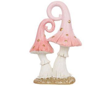 Декоративная статуэтка Грибы Magic, 16.5см Розовый Полистоун 6205927 Китай 6205927 фото