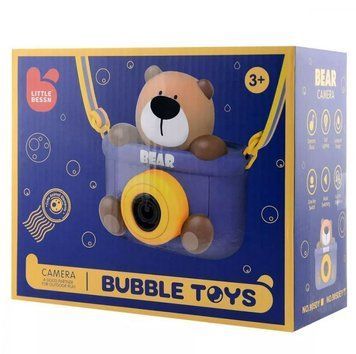 Генератор мильних бульбашок Bubble Gun Bear Коричневий Пластик 6203850 Китай 6203850 фото