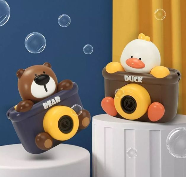 Генератор мыльных пузырьков Bubble Gun DUCK Белый Пластик 6203851 Китай 6203851 фото