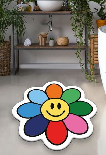 Коврик в детскую комнату Chilai Home Smiling Colorful Daisy 140*140 110024251  110024251 фото