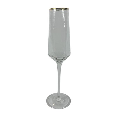 Набір келихів 4шт для шампанського 200мл Прозорий Скло 6204257 Китай 6204257 фото