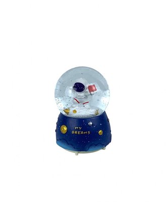 Статуетка Музична снігова куля з автопіддувом 17х10см Скло, пластик 6203570 Китай 6203570 фото