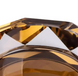 Пепельница стеклянная Crystal Glass круглая, золотистый  HP-4-130 фото 4