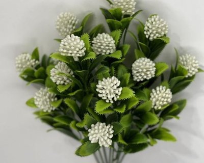 Зелень Польові квіти 30см Зелений, Пластик 6205130 Польща 6205130 фото