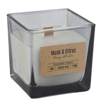 Аромасвічка Musk & Citrus 170гр/30годин Соєвий віск 6204584 Польща 6204584 фото