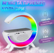 Портативная колонка с RGB-подсветкой BT/TF/Wireless Charger/USB/FM/AUX 5 Вт, белый BT2301W фото 3