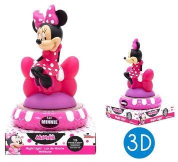 Нічник Міккі маус 3D Рожевий Пластик 6203098 Disney 6203098 фото