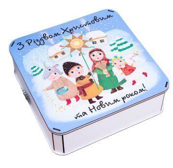 Коробка 28Х28см  Різний МДФ 6205824 Україна 6205824 фото