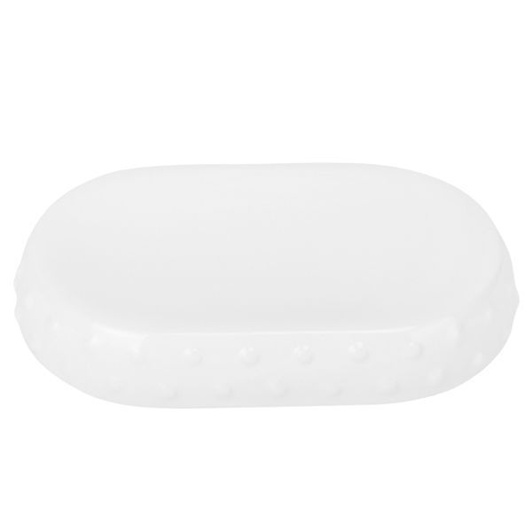 Набір для ванної кімнати "Bubble", білий , 20 см 6206677 фото