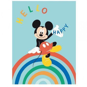 Плед Міккі Маус 100х140 см Поліестер 6203095 Disney 6203095 фото