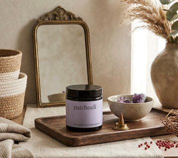 Аромасвічка Patchouli 120гр 26 годин Соєвий віск 6203672 Mia Colonia 6203672 фото