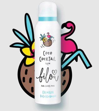 Піна для душу Coco Coktail 200мл 6203103 Bilou 6203103 фото
