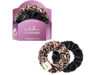 Резинка-браслет 2шт invisibobble SLIM PREMIUM Leo Is The New Black Різний, Сентитична смола, полієстер 6204673 Німеччина 6204673 фото