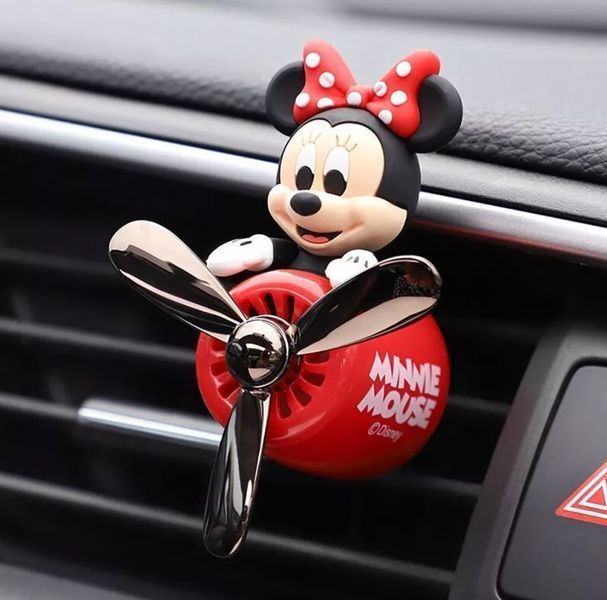 Ароматизатор для автомобиля Pilot Minnie Mouse (в комплекте две запасные таблетки) Красный Пластик 6203844 Китай 6203844 фото