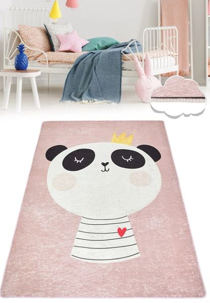 Коврик в детскую комнату Chilai Home King Panda 100*160 110024236 110024236 фото