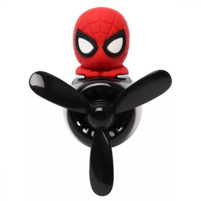 Ароматизатор для автомобіля Pilot Spiderman (у комплекті дві запасні таблетки) Червоний Пластик 6203842 Китай 6203842 фото