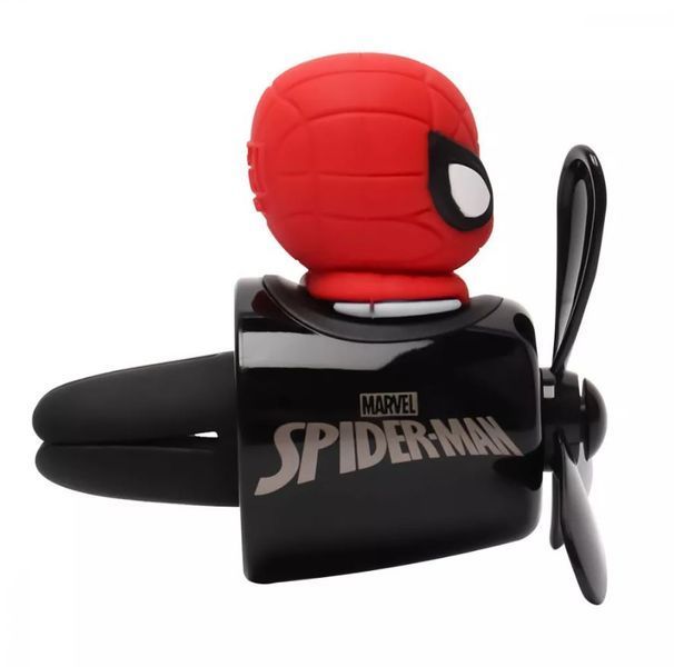 Ароматизатор для автомобиля Pilot Spiderman (в комплекте две запасные таблетки) Красный Пластик 6203842 Китай 6203842 фото
